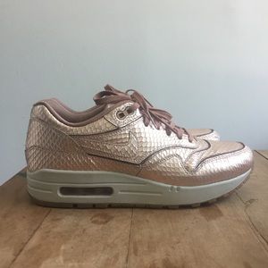 NIKE airmax 1 red bronze 7.5W